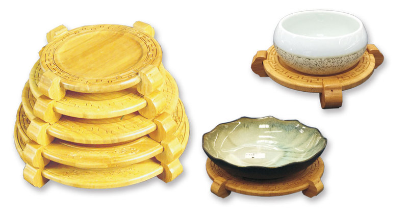 D047 工艺托盘盛器（碳化竹）